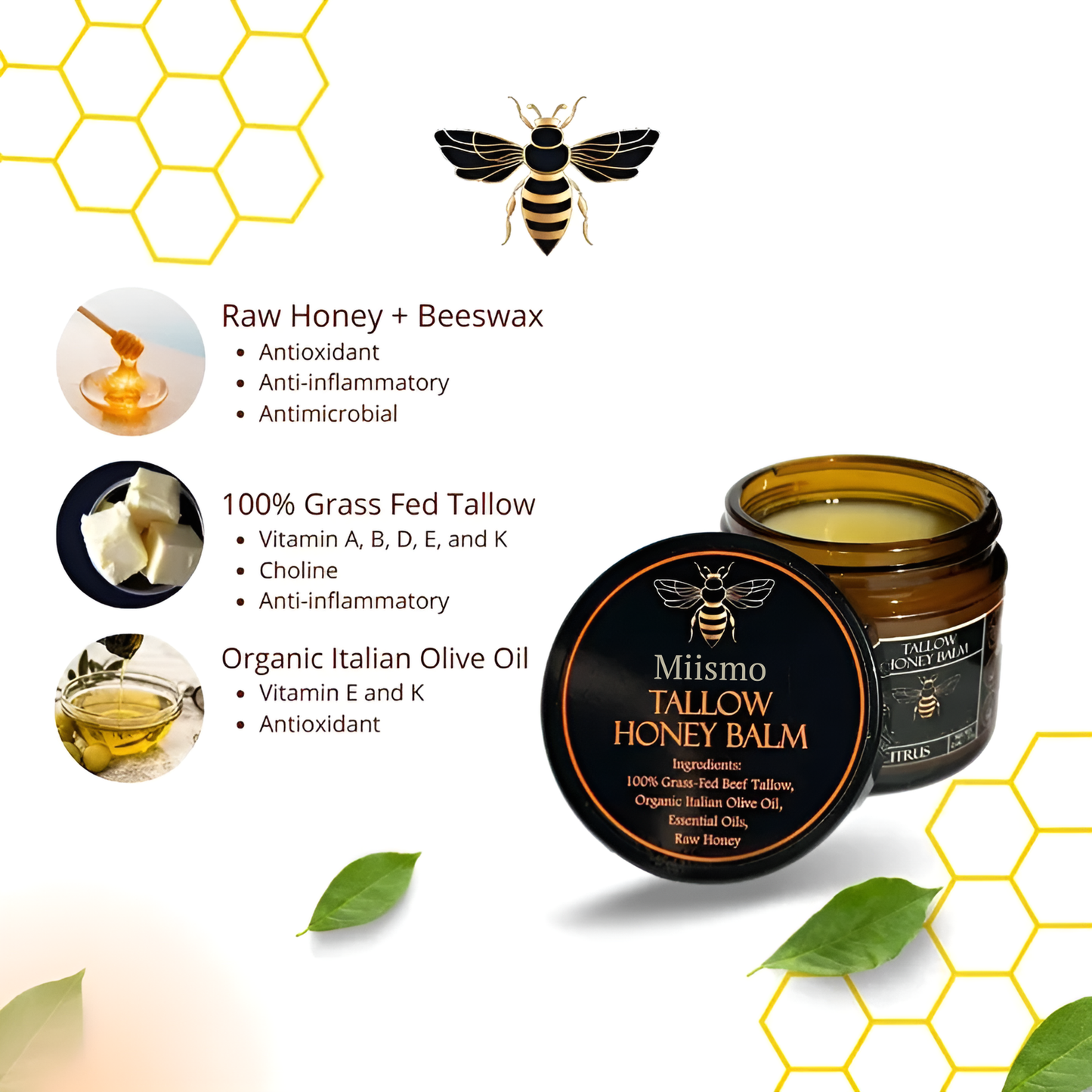 Miismo Organic Tallow Balm